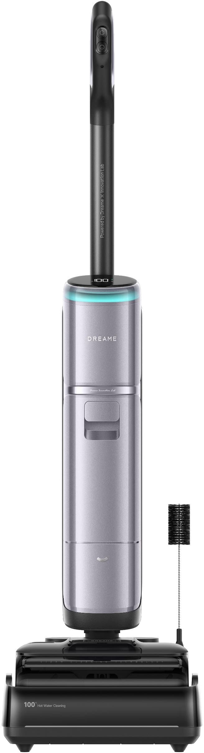 Вертикальный пылесос моющий Dreame H16 Pro Steam, черный — фото 2