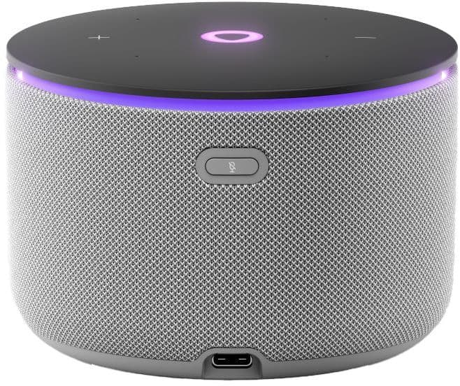 Умная колонка Яндекс Станция Мини 3 Pro с Алисой и Zigbee 18 Вт Серая — фото 7