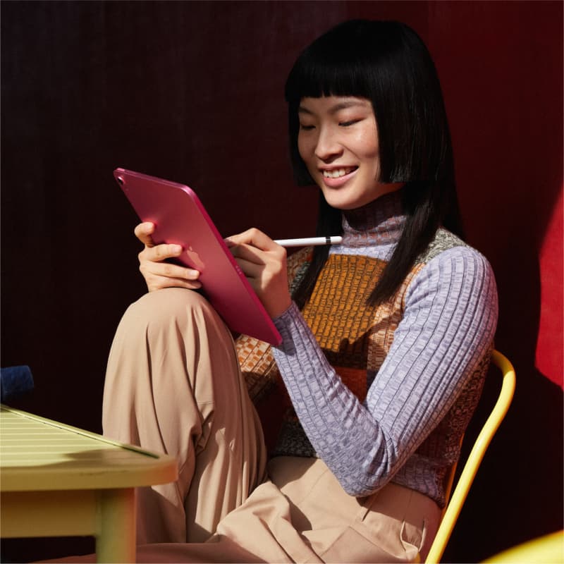 Apple iPad 11" (A16) Wi-Fi 128 ГБ, синий — фото 11