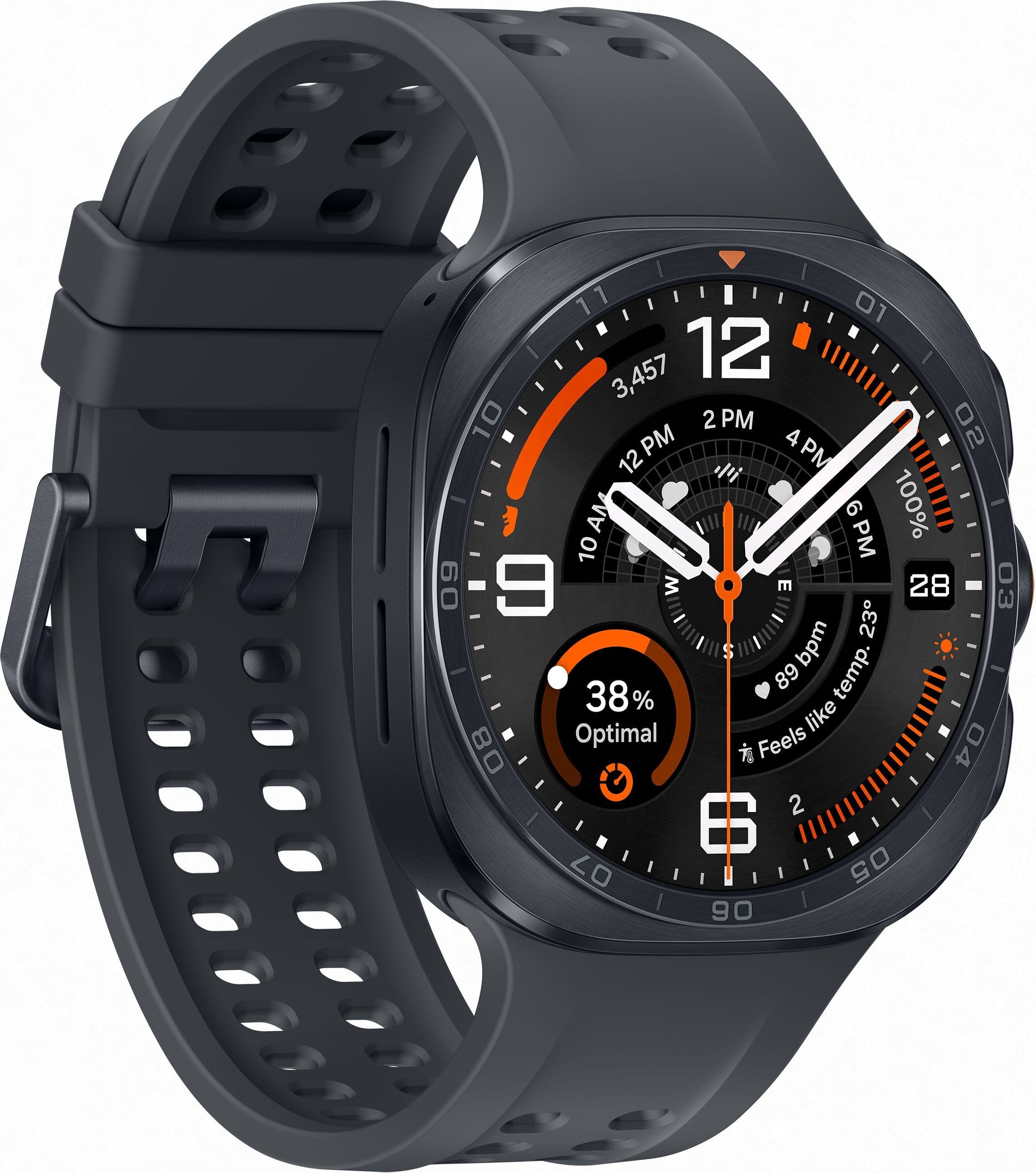 Умные часы Samsung Galaxy Watch Ультра2 LTE 47 мм «Чёрный Титан» — фото 9