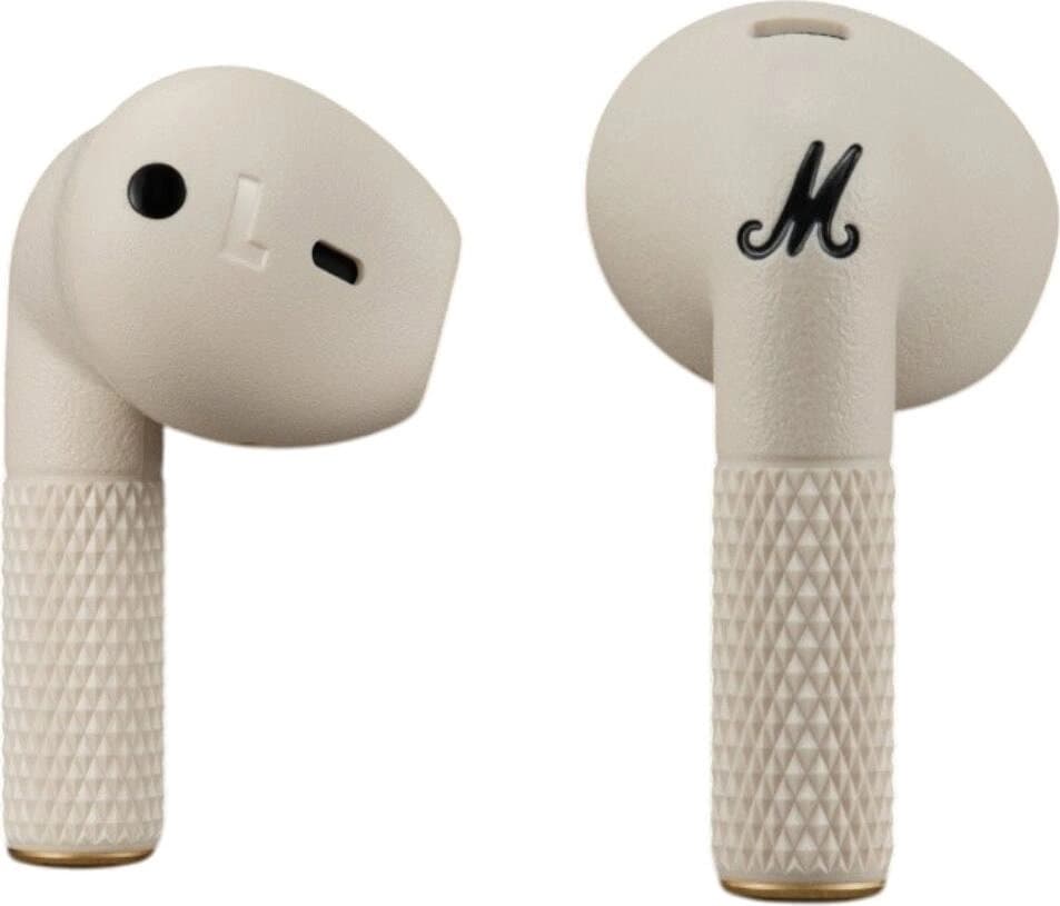 Беспроводные Bluetooth стерео-наушники Marshall Minor IV (Cream) — фото 7