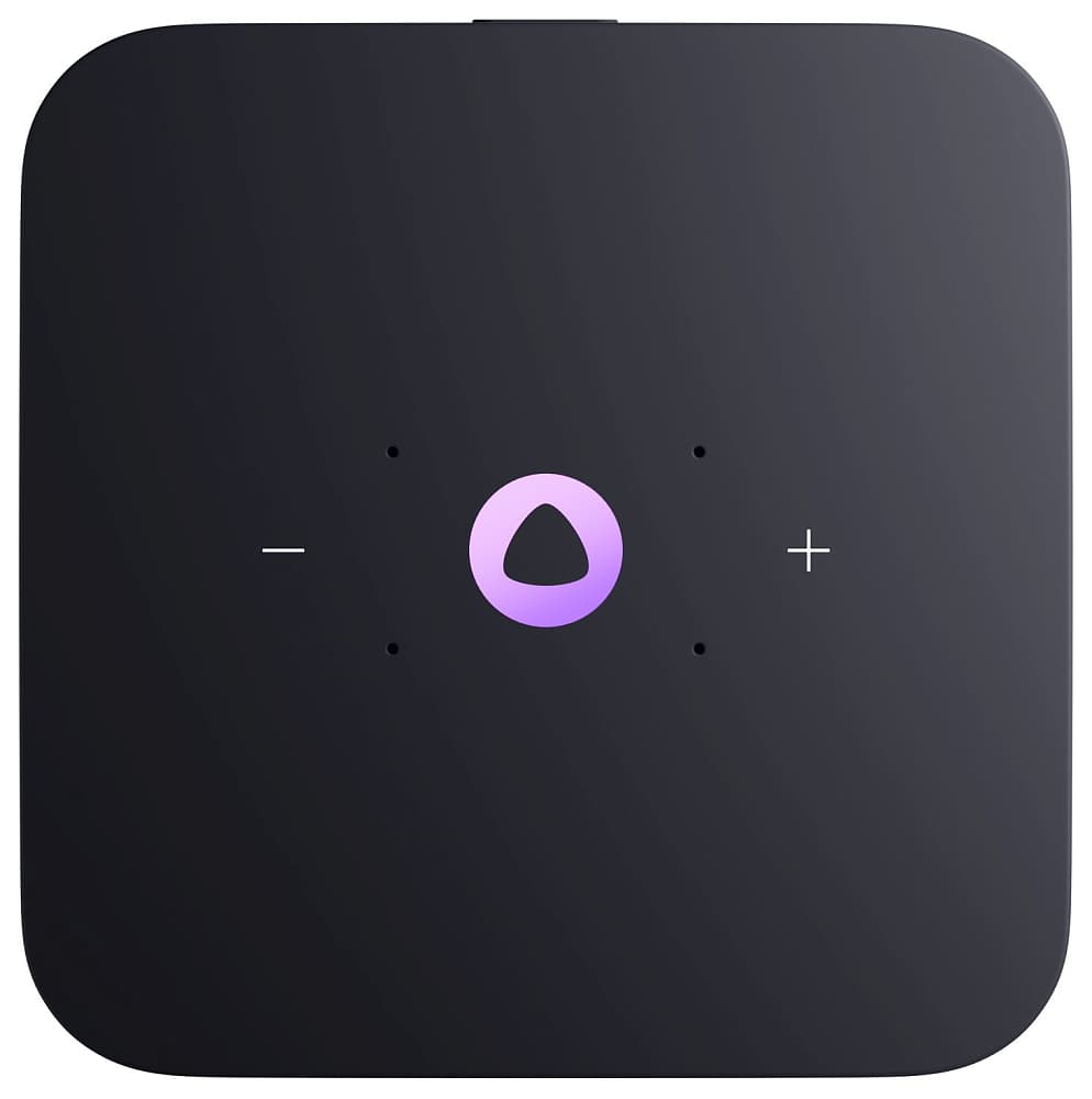 Умная колонка Яндекс Станция Миди с Алисой и Zigbee Малиновая — фото 6