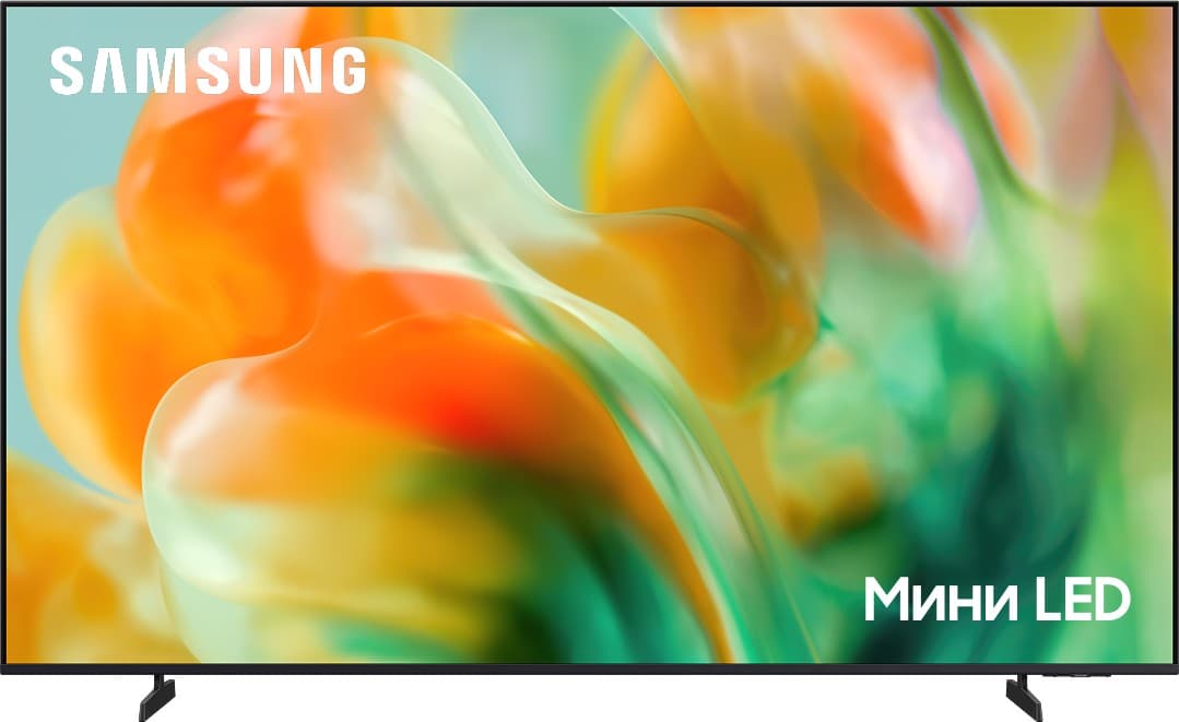 Телевизор Samsung 55" M80 Mini LED 4K, титановый черный