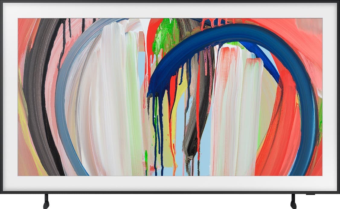 Телевизор Samsung 55" The Frame LS03HA QLED 4K, черный — фото 2