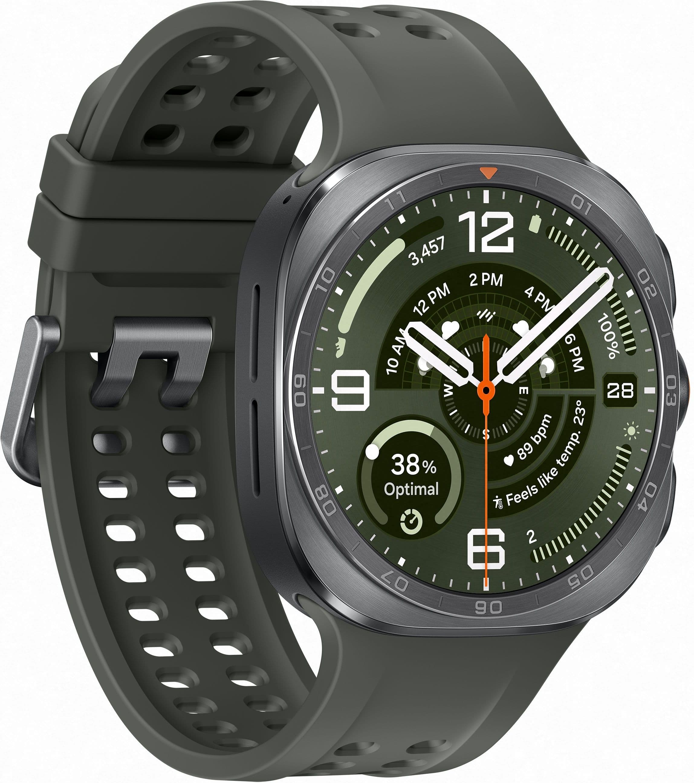 Смарт-часы Samsung Galaxy Watch Ultra2 LTE 47 мм, серый титан — фото 9
