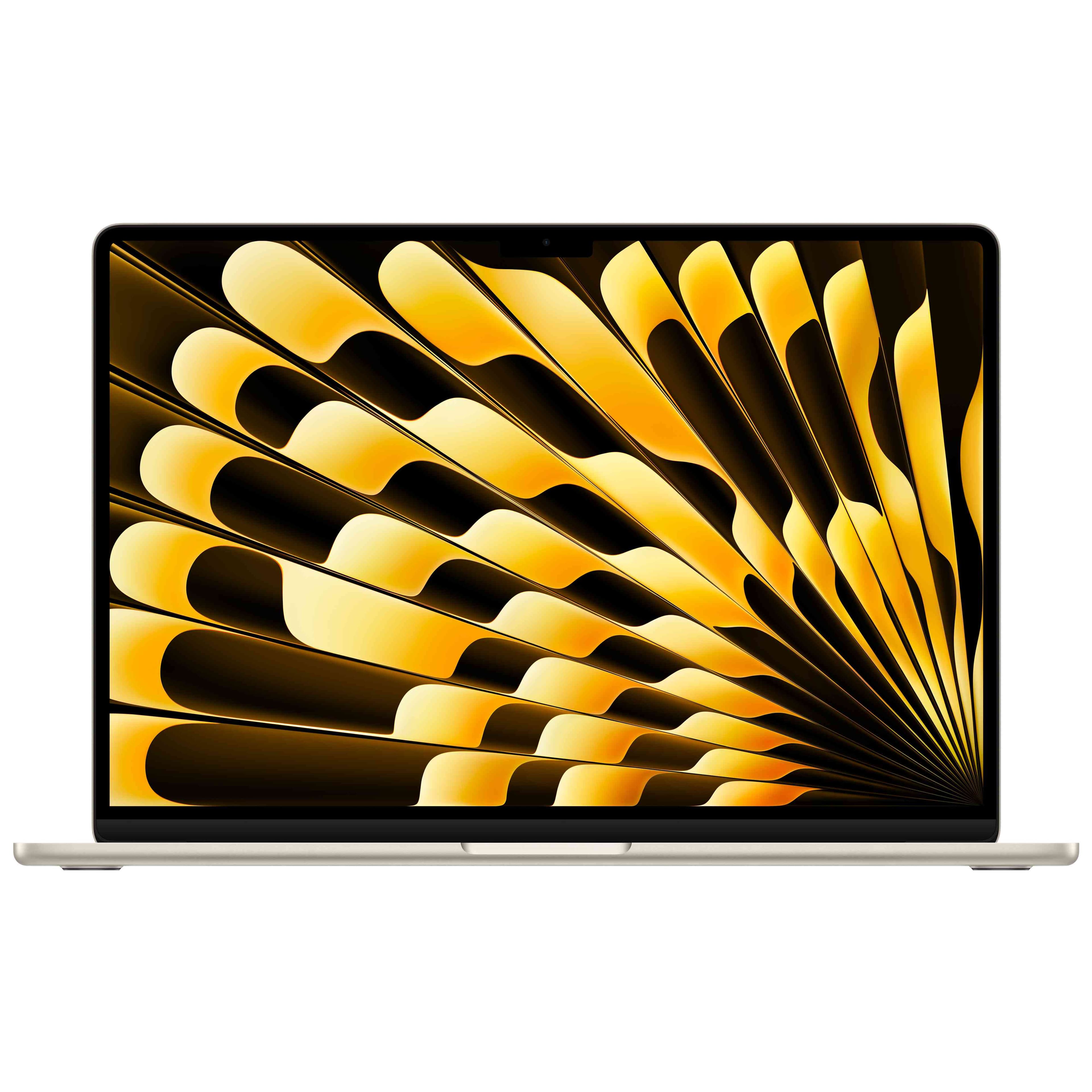 Apple MacBook Air 15" (M5, 10C CPU/10C GPU, 2026), 16 ГБ, 512 ГБ SSD, «сияющая звезда» — фото 2