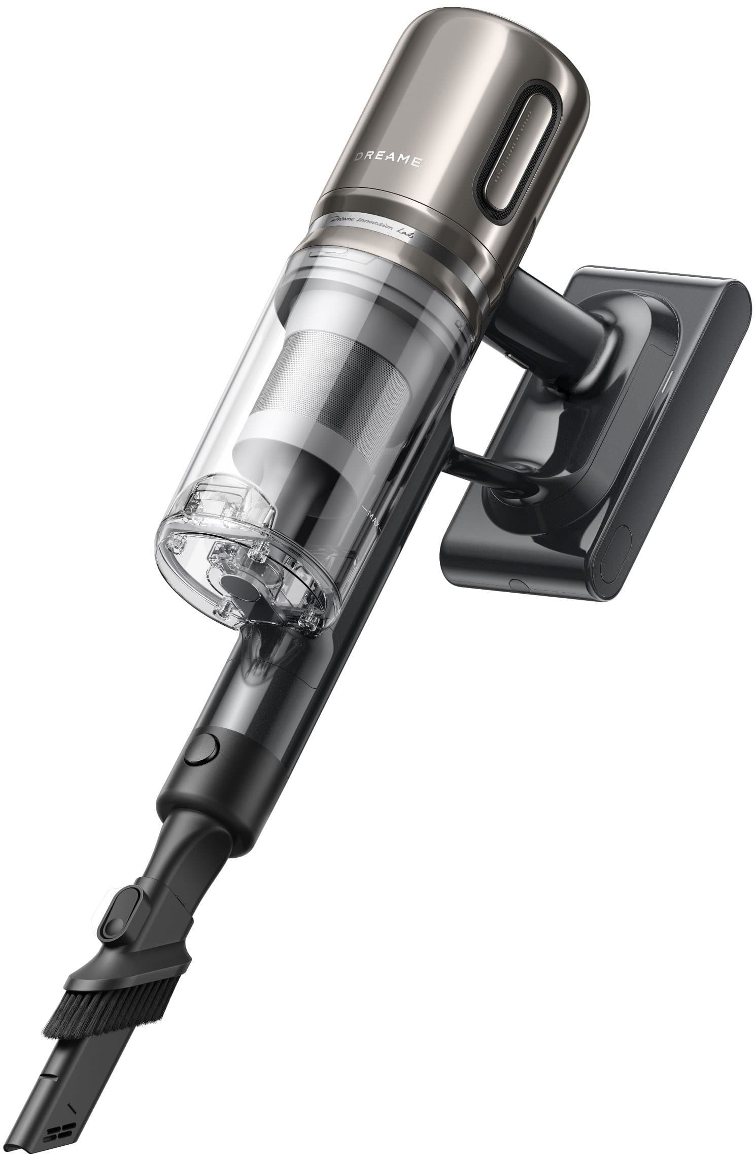 Вертикальный пылесос беспроводной Dreame Z40 TangleCut Flex+, черный — фото 6