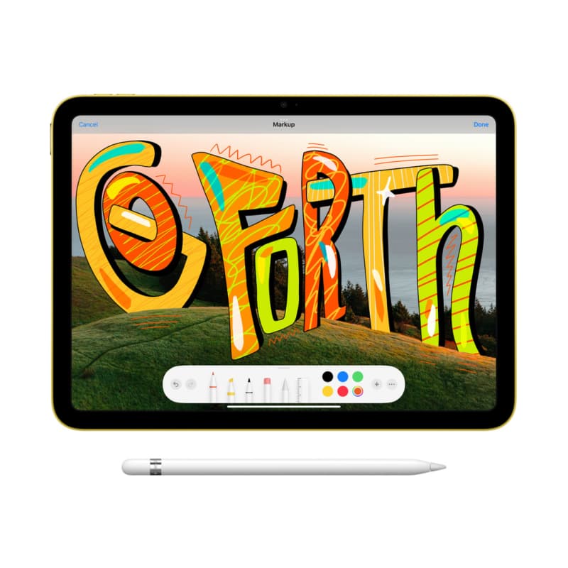 Apple iPad 11" (A16) Wi-Fi 128 ГБ, синий — фото 4
