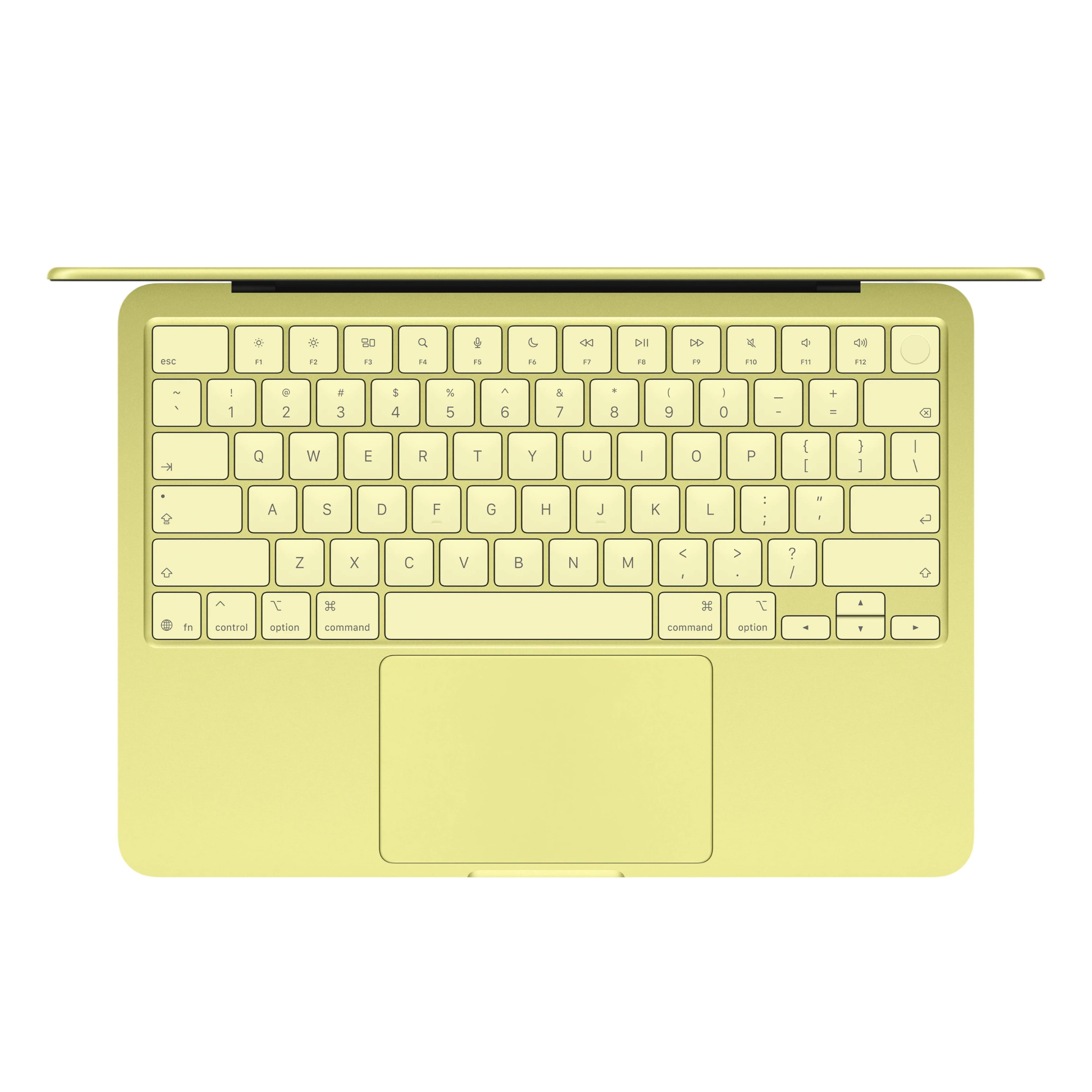 Apple MacBook Neo 13" (A18 Pro, 6C СPU/5С GPU, 2026), 8 ГБ, 256 ГБ SSD, желтый цитрус — фото 4