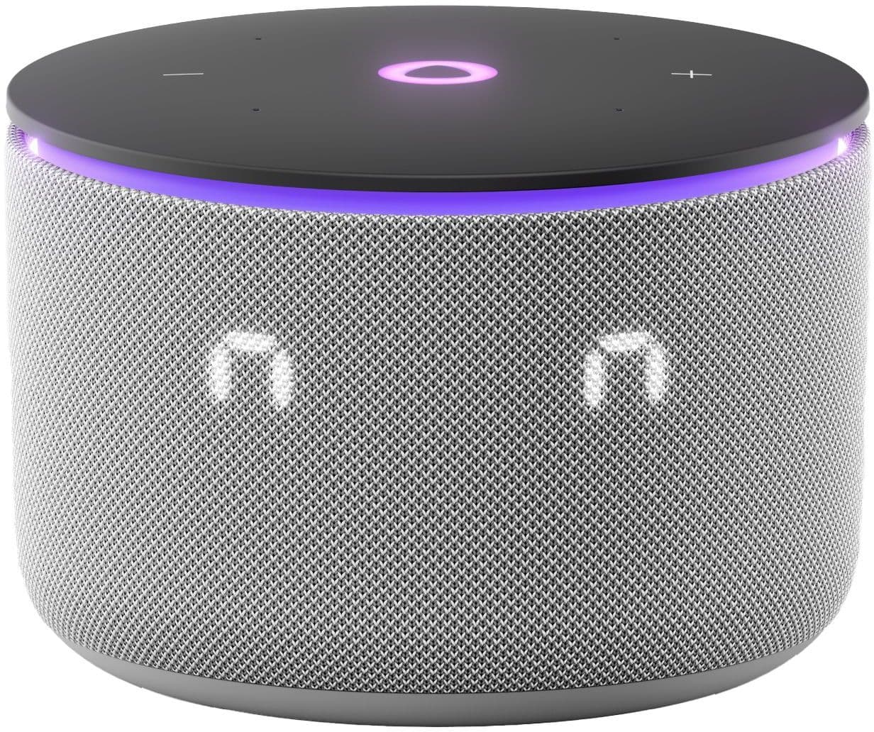 Умная колонка Яндекс Станция Мини 3 Pro с Алисой и Zigbee 18 Вт Серая — фото 6