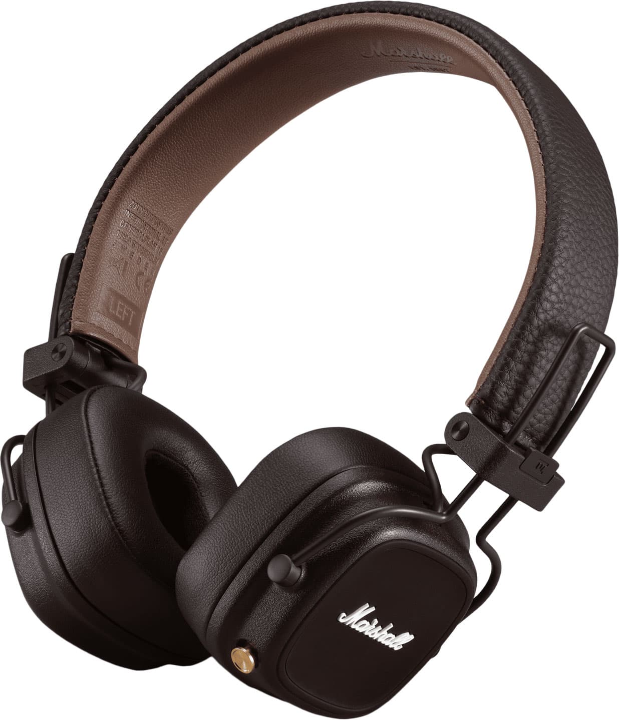 Беспроводные Bluetooth стерео-наушники Marshall Major IV (Brown) — фото 11