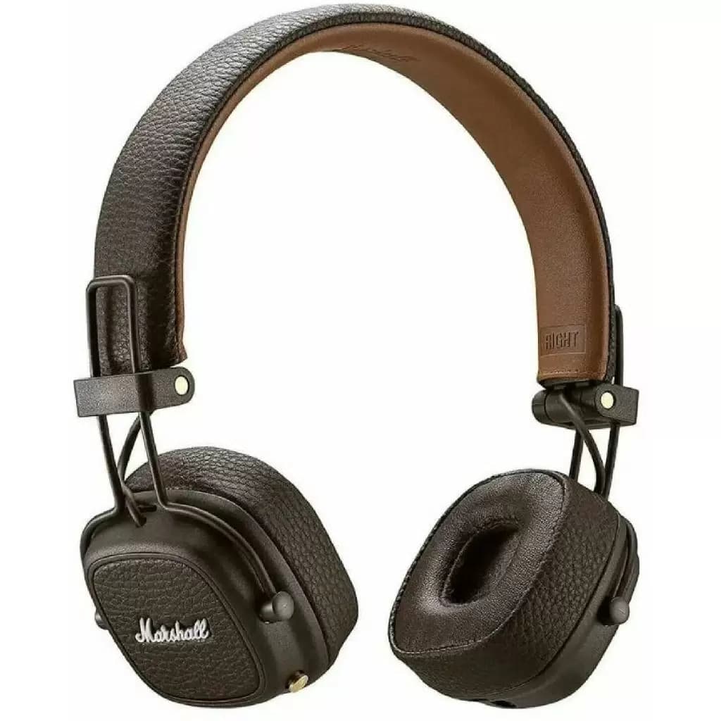 Беспроводные Bluetooth стерео-наушники Marshall Major IV (Brown) — фото 10