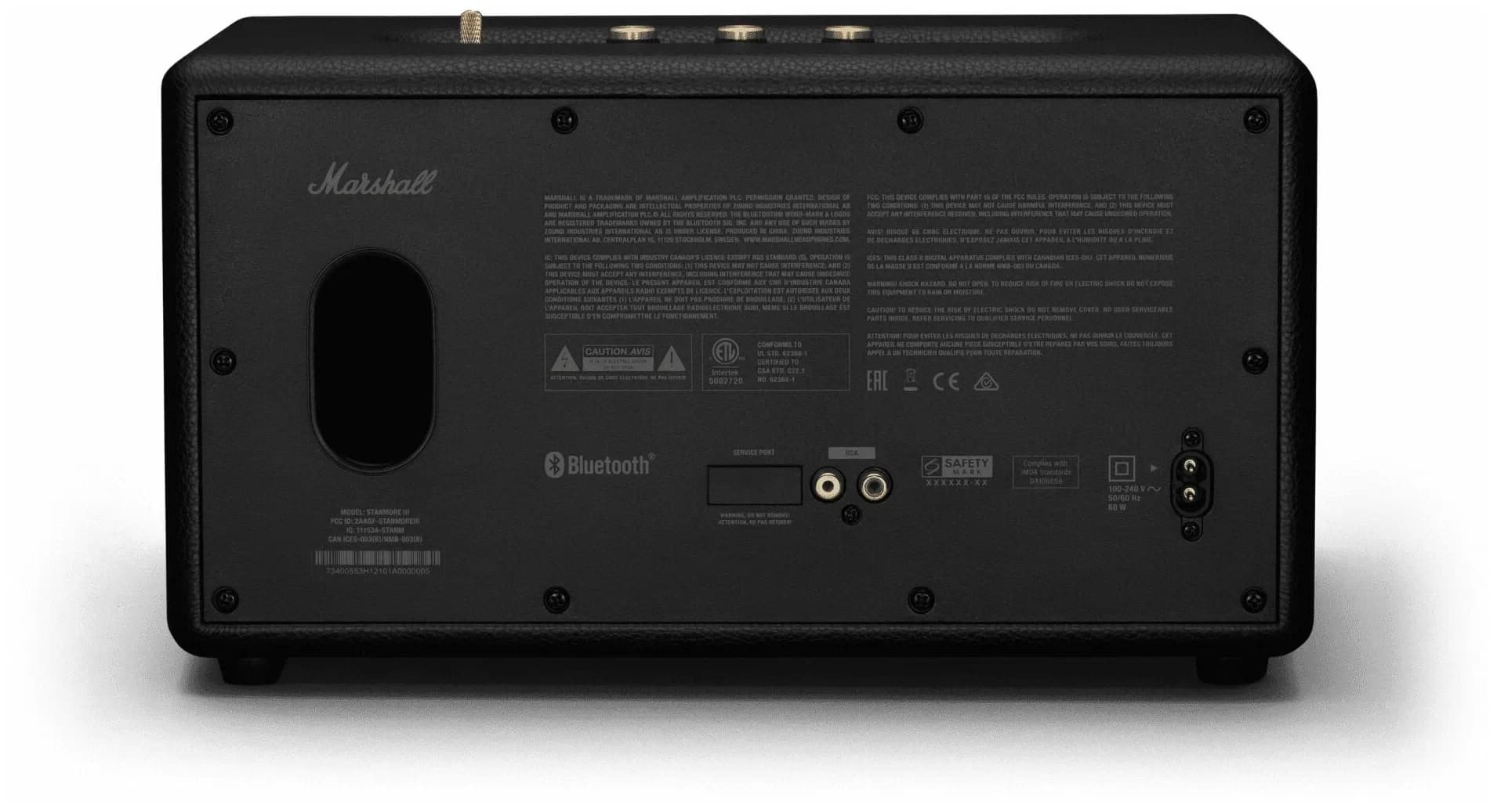 Портативная акустика Marshall Stanmore III (Black) — фото 3