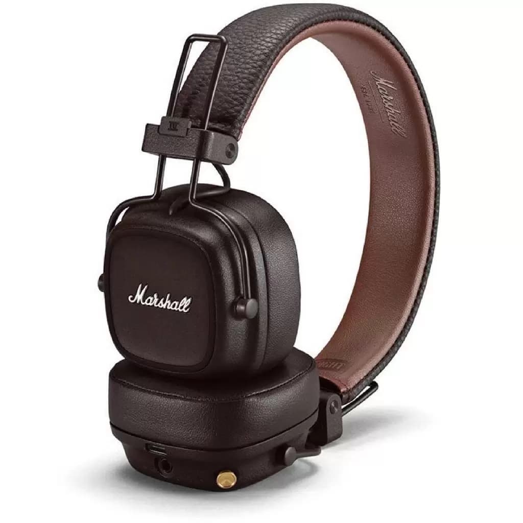 Беспроводные Bluetooth стерео-наушники Marshall Major IV (Brown) — фото 4