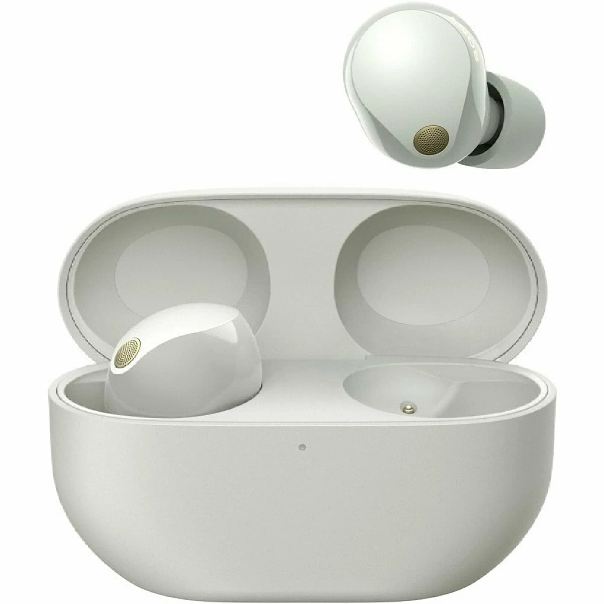 Беспроводные наушники Sony WF-1000XM5 Platinum Silver (Серебристый — фото 10